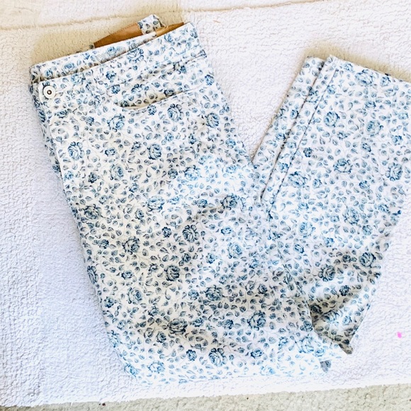 Madewell Floral Jeans - Picture 3 of 5
